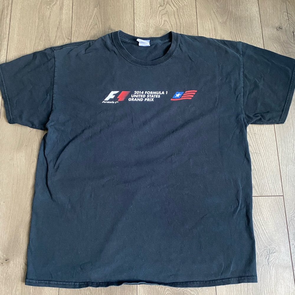 Formula 1 Grand Prix Black Men's T-Shirt Size XL